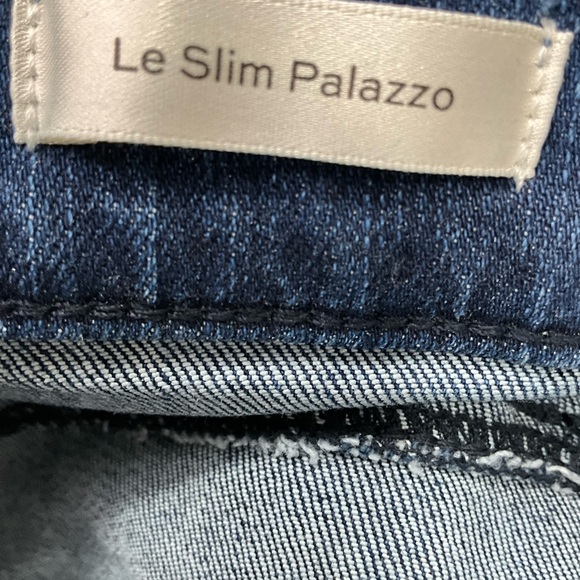 FRAME Le Slim Palazzo High Rise Wide Leg Jeans Loner Wash Size 25 - Picture 5 of 6